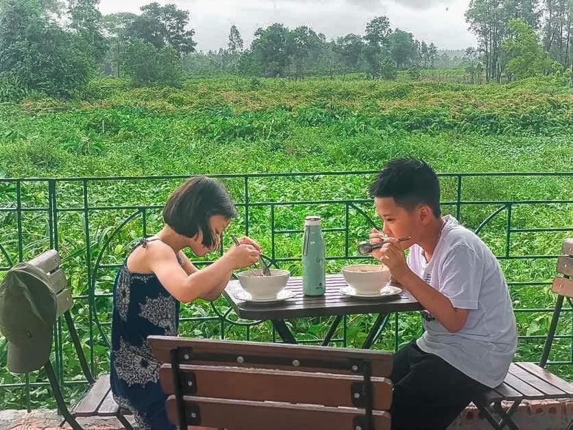Mina Cafe & Stay Quan Lan Luaran gambar