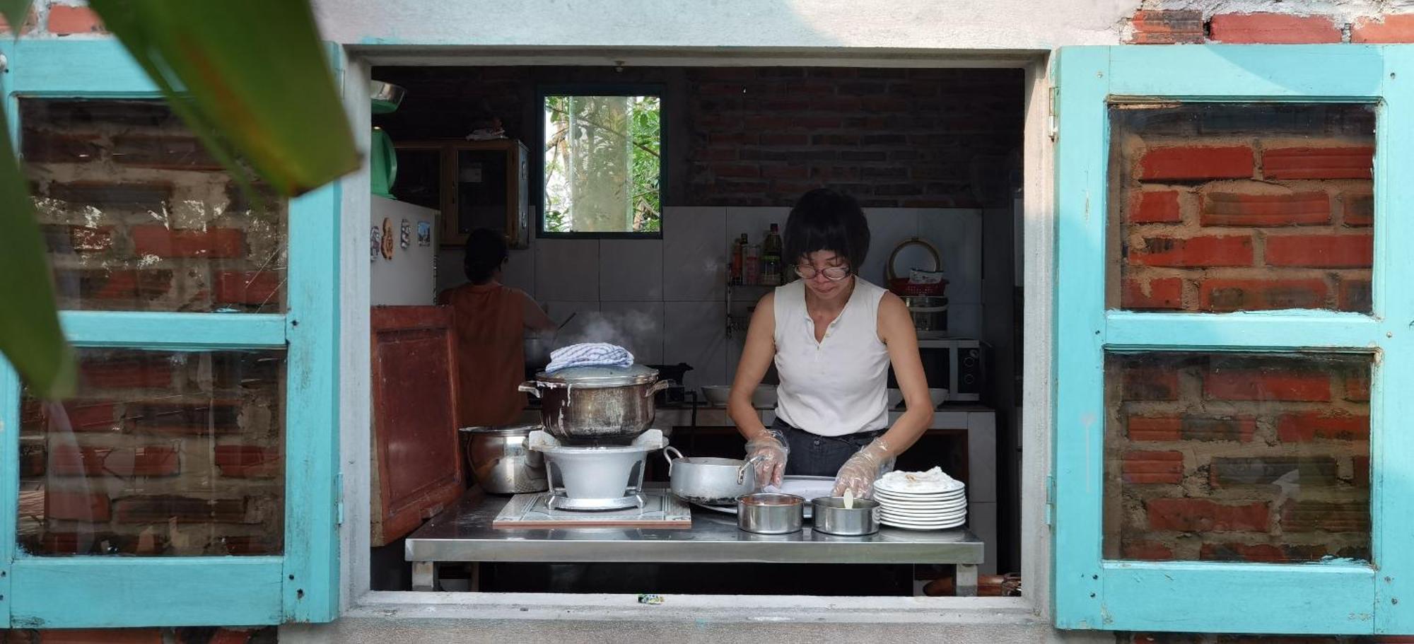 Mina Cafe & Stay Quan Lan Luaran gambar