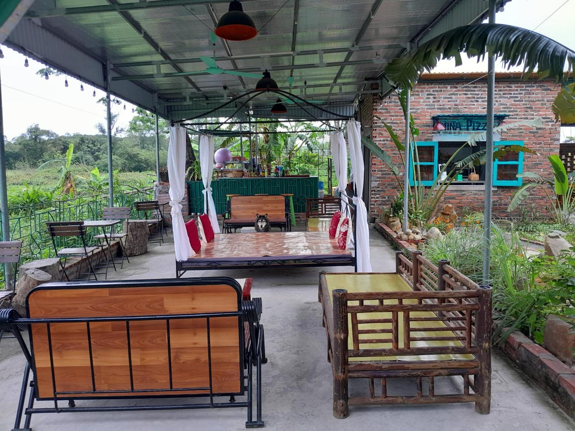Mina Cafe & Stay Quan Lan Luaran gambar